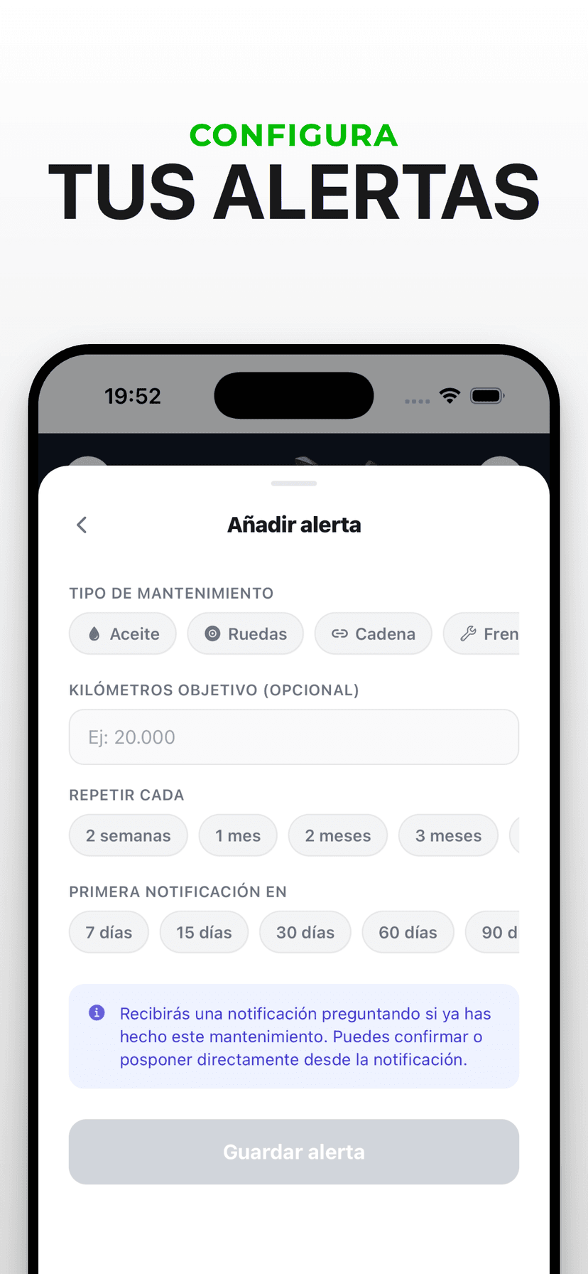 Configurar alertas